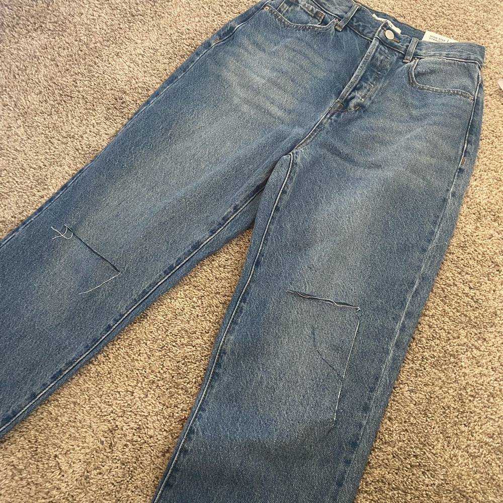 PacSun High Rise Straight Leg Women’s Blue Jeans